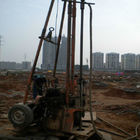 Κίνα 2 γεωτεχνική φορητή εγκατάσταση γεώτρησης διατρήσεων νερού ρυμουλκών ροδών με την αντλία λάσπης επιχείρηση